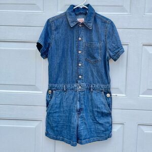 Levi’s Heritage Denim Romper Utility Shortalls Workwear Playsuit S